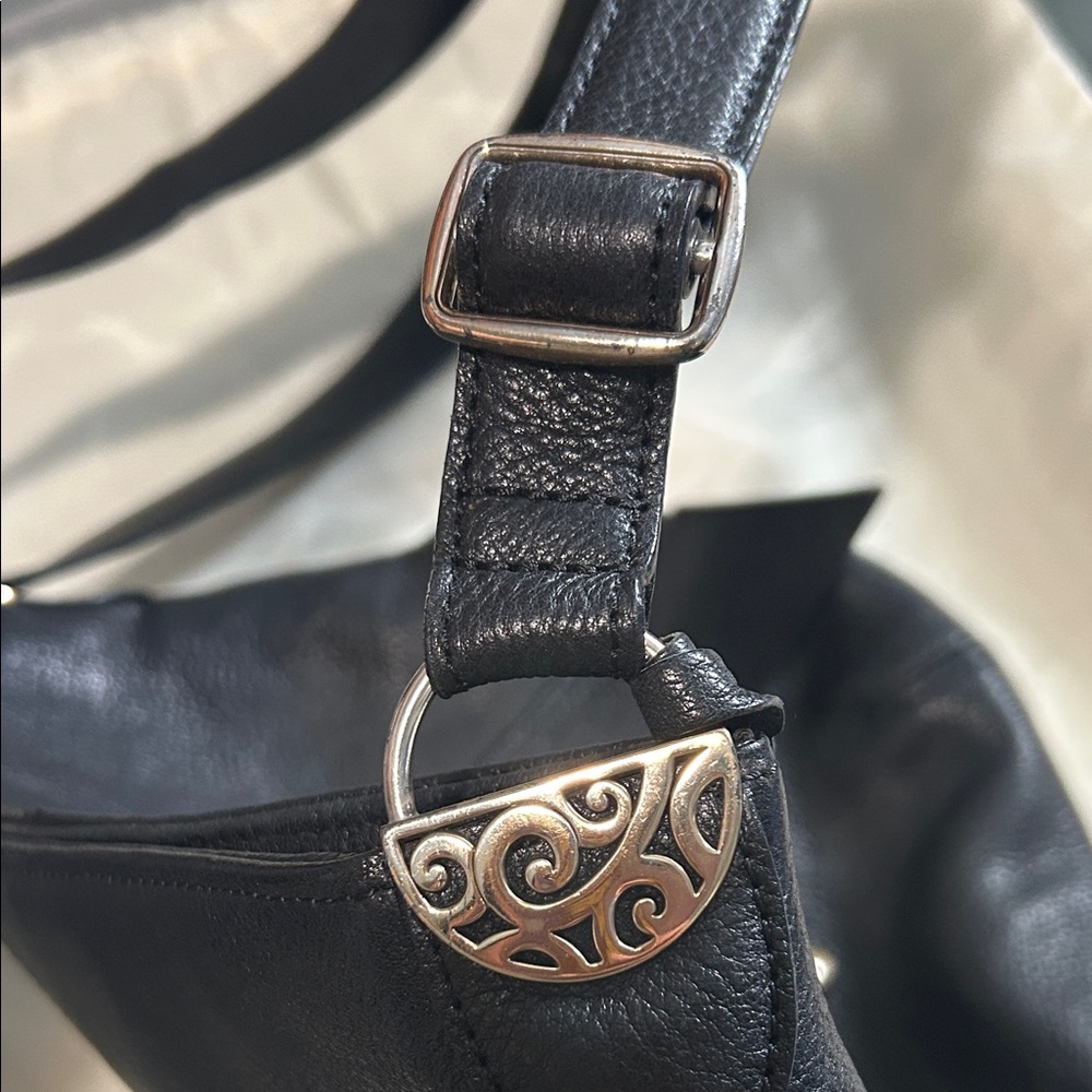 Brighton Black Leather Women's Bag - Picture 3 of 14